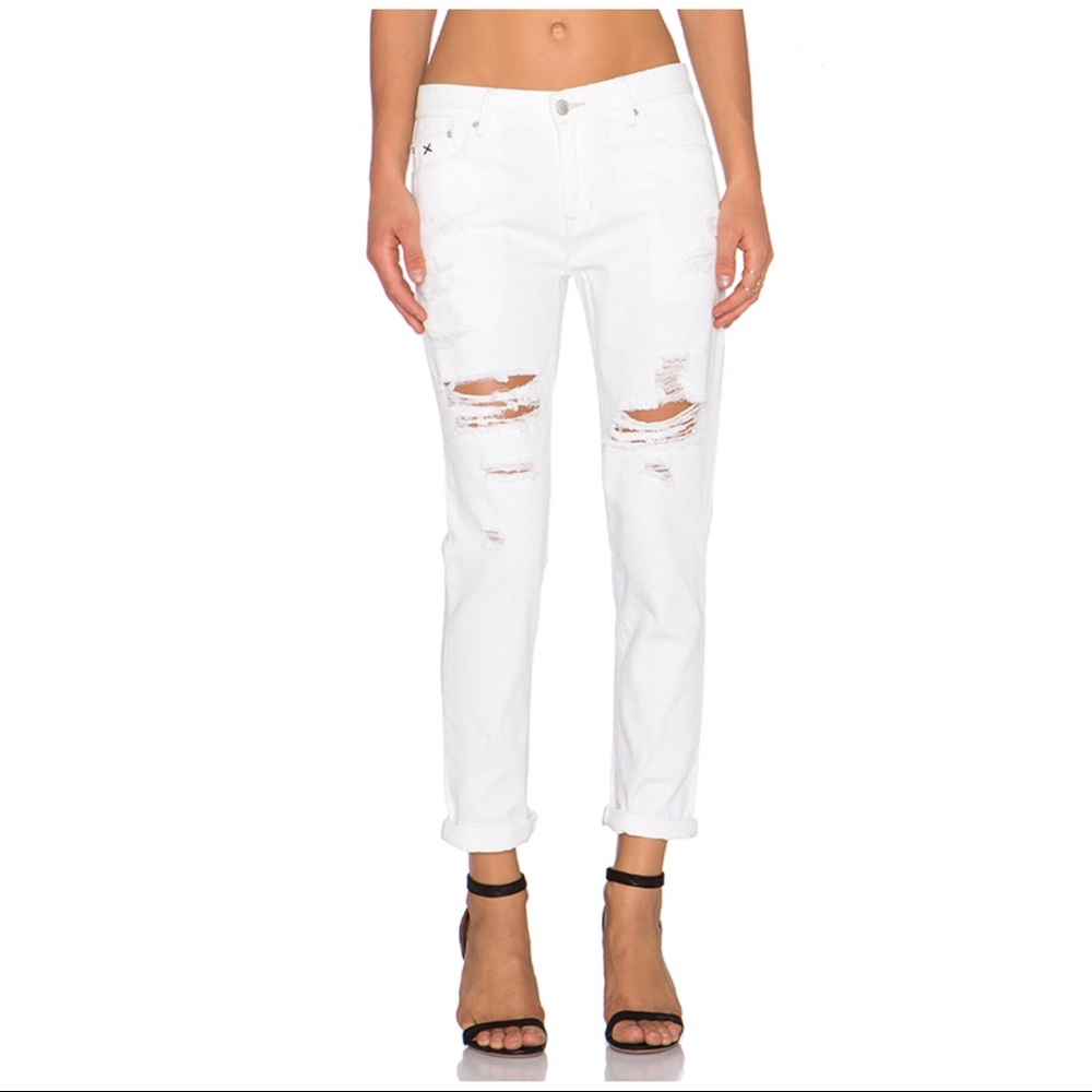 RES Denim Nomad Jeans in White walker